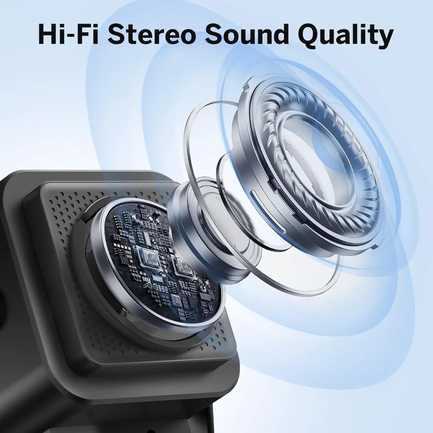 (upgraded)5 In 1 Auto-induction 5000mAh Wireless Induction Speaker 8 RGB Lights HIFI Sound Portable Bluetooth Phone Holder Gifts